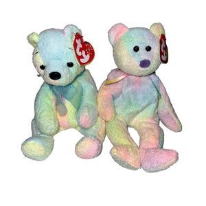 Vintage Ty Beanie Babies plush bundle - NWT - Teddy bear plush bundle